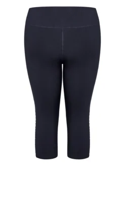 Avenue Zim & Zoe Navy Ladder Detail Legging -Bold Fit Store 214210NAVY 5