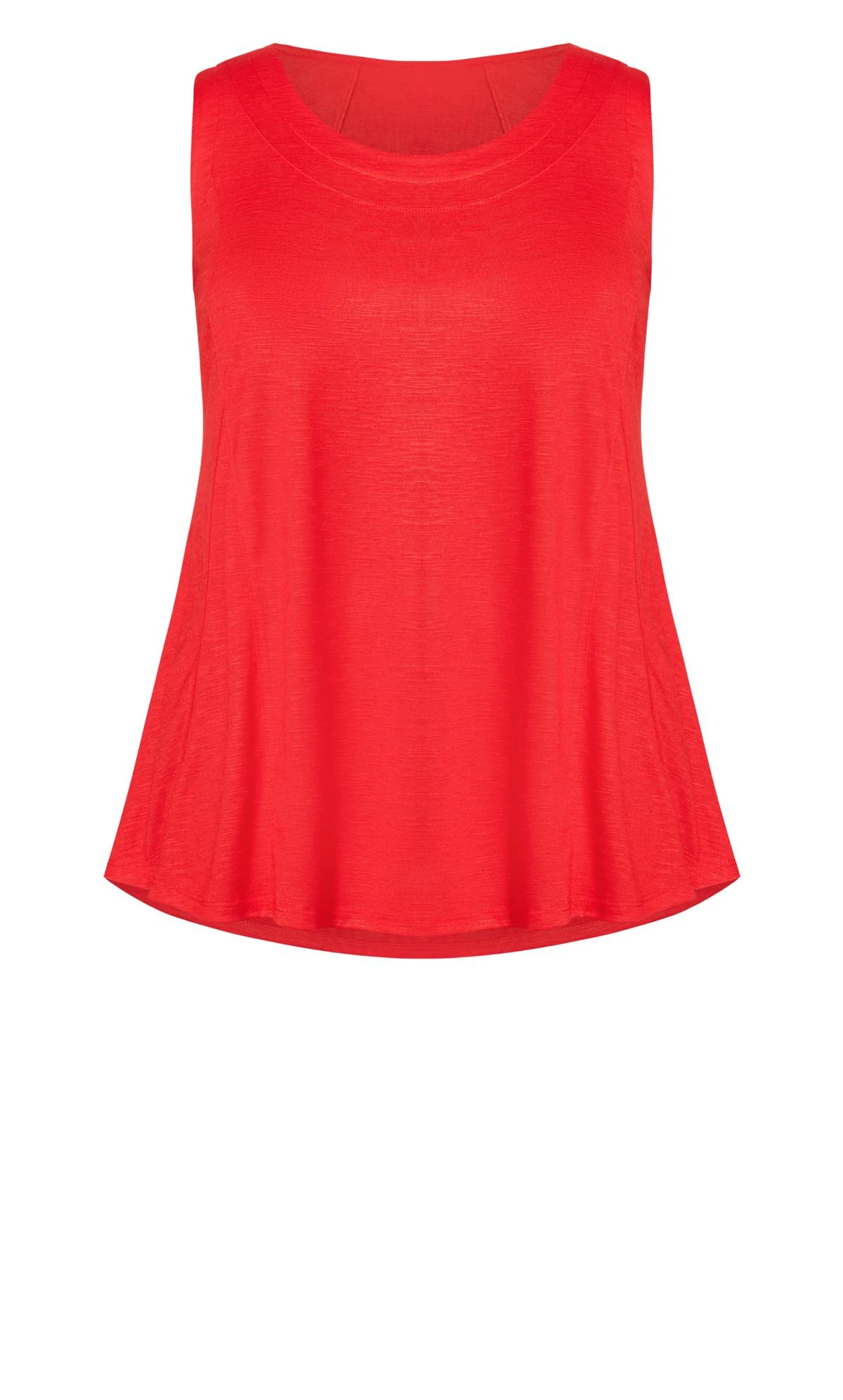 Avenue Red Vest Top 5 Avenue Red Vest Top - Image 5