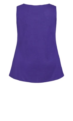 Avenue Purple Fit N Flare Tank 11 Avenue Purple Fit N Flare Tank -Bold Fit Store 214224VIOLETINDIGO 6