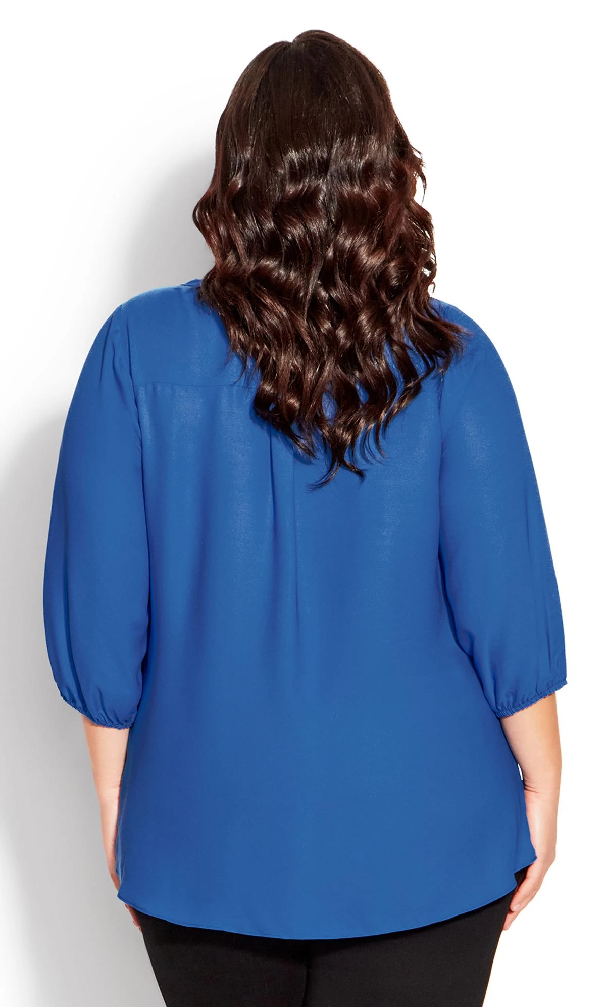 Avenue Blue Meila Zip Plain Top 3 Avenue Blue Meila Zip Plain Top - Image 3