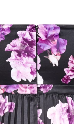 City Chic Black & Purple Satin Corset Midi Dress 17 City Chic Black & Purple Satin Corset Midi Dress -Bold Fit Store 214678NIGHTBLOOM 9