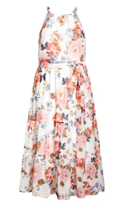 City Chic Ivory Penelope Maxi Dress -Bold Fit Store 214681IVORYGENTLEBLOSSOM 3