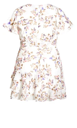 City Chic Ivory Abigail Dress -Bold Fit Store 214683IVORYGENTLEBUD 6