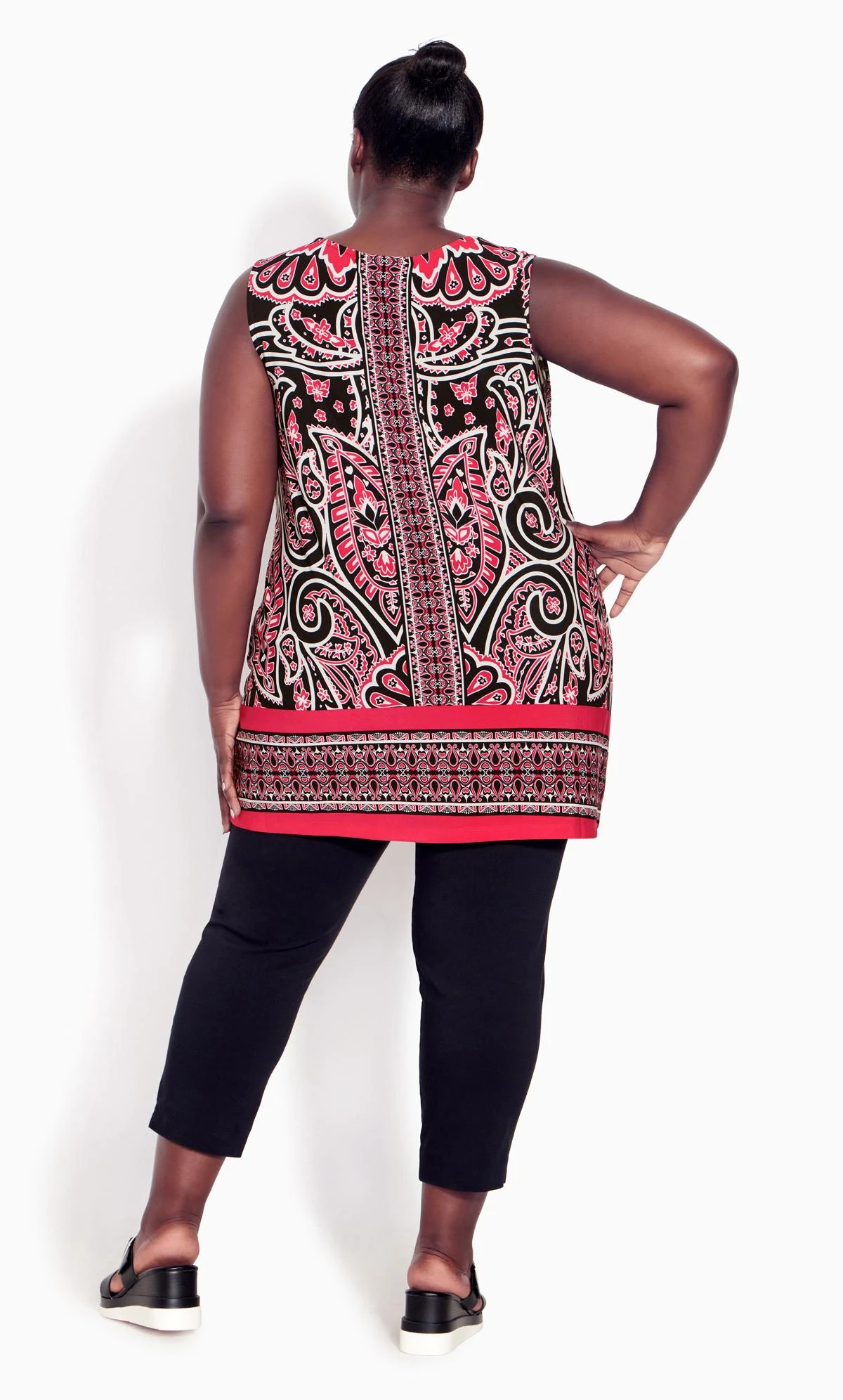 Avenue Red Adalyn Keyhole Top 4 Avenue Red Adalyn Keyhole Top - Image 4