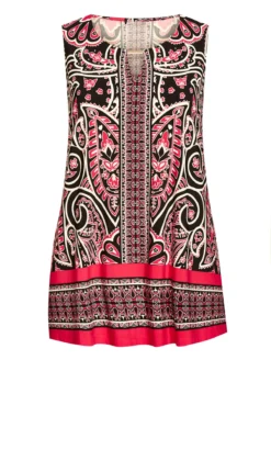 Avenue Red Adalyn Keyhole Top 11 Avenue Red Adalyn Keyhole Top -Bold Fit Store 214863ADAREDPLACEMENT 5