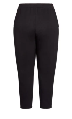 Avenue Black Stretch Tapered Tousers -Bold Fit Store 214910BLACK 6