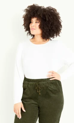 Avenue Evans Green Walk On By Trouser -Bold Fit Store 215111OLIVE 3