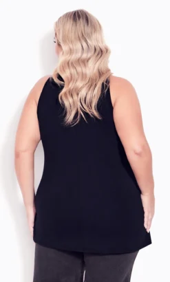 Avenue Black Nadia Beaded Top 8 Avenue Black Nadia Beaded Top -Bold Fit Store 215182BLACK 3