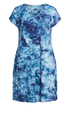 Avenue Navy Alena Dress -Bold Fit Store 215288NAVY 3