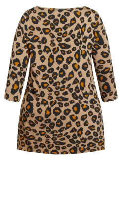 Evans Brown Harriet Tunic -Bold Fit Store 215621COSMICLEOPARD 6