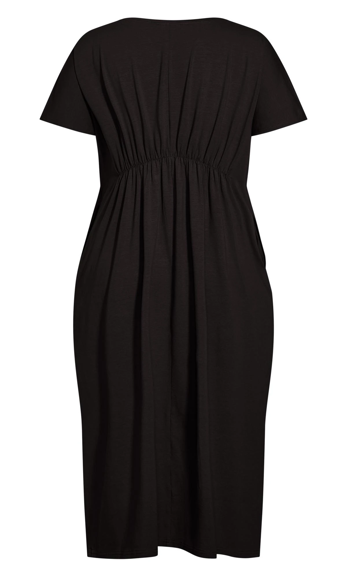 Avenue Evans Black Cool Tie Dress 4 Avenue Evans Black Cool Tie Dress - Image 4