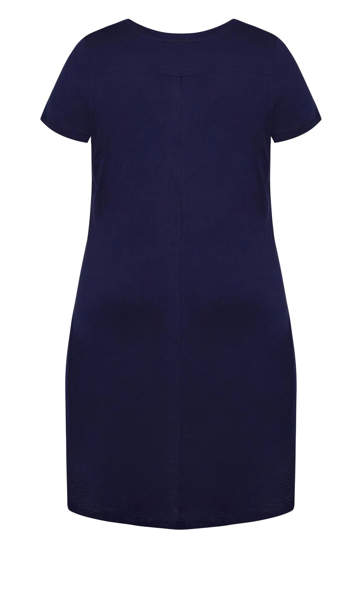 Avenue Zim & Zoe Navy Blue Pocket T-Shirt Dress 5 Avenue Zim & Zoe Navy Blue Pocket T-Shirt Dress - Image 5