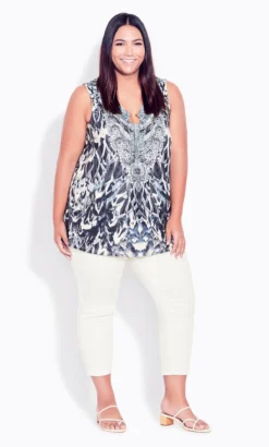 Avenue Multi Bella Bling Top