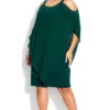 Evans Green Alana Beaded Dress