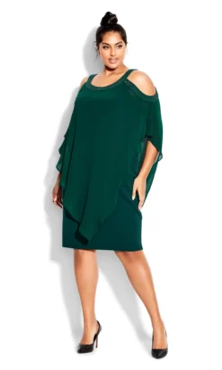 Evans Green Alana Beaded Dress