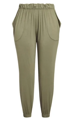 Evans Khaki Green Cuffed Joggers -Bold Fit Store 215987MOSSGREEN 5