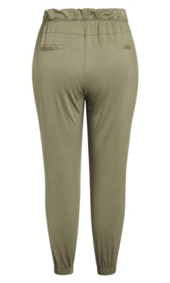 Evans Khaki Green Cuffed Joggers -Bold Fit Store 215987MOSSGREEN 6