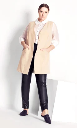 City Chic Refinity Black Sofia Pant -Bold Fit Store 216236BLACK 4