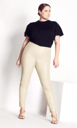 City Chic Refinity Neutral Sofia Pant