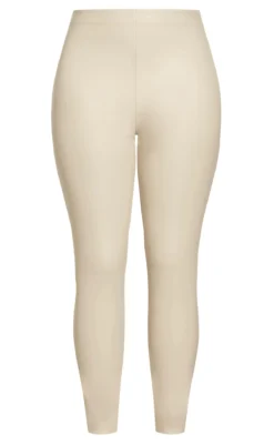 City Chic Refinity Neutral Sofia Pant -Bold Fit Store 216236STONE 5