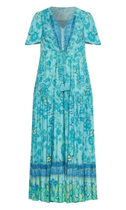 Avenue Blue Sandy Midi Dress -Bold Fit Store 216553AQUASEACHANGE 5