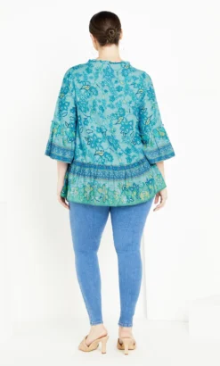 Avenue Blue Sea Change Top -Bold Fit Store 216554AQUASEACHANGE 4