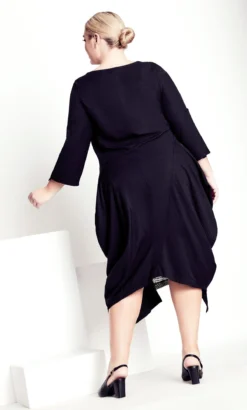 City Chic Manon Baptiste Black Gia Dress 7 City Chic Manon Baptiste Black Gia Dress -Bold Fit Store 216681BLCKSPOTIBEL 3