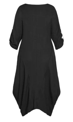 City Chic Manon Baptiste Black Gia Dress 9 City Chic Manon Baptiste Black Gia Dress -Bold Fit Store 216681BLCKSPOTIBEL 5