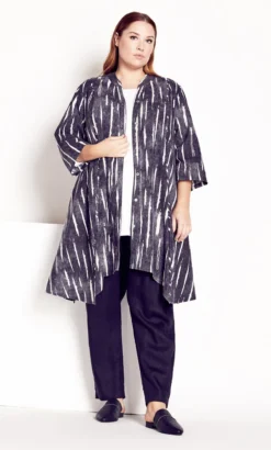 City Chic Isolde Roth Black Taras Shirt -Bold Fit Store 216687BLKTARAS 3