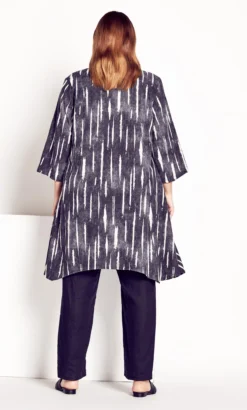 City Chic Isolde Roth Black Taras Shirt -Bold Fit Store 216687BLKTARAS 4