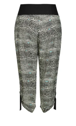 City Chic Manon Baptiste White Spotibel Trouser -Bold Fit Store 216691SPOTIBEL 7