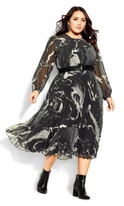 City Chic Black Mya Dress