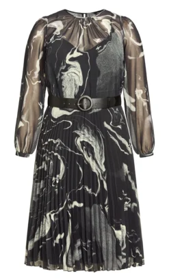 City Chic Black Mya Dress -Bold Fit Store 217001DARKELEMENTS 5