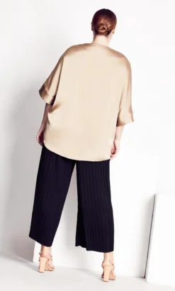 City Chic Refinity Brown Brooklyn Top -Bold Fit Store 217084TAUPE 5