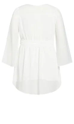 City Chic Cream Arya Top 11 City Chic Cream Arya Top -Bold Fit Store 217575VANILLA 6