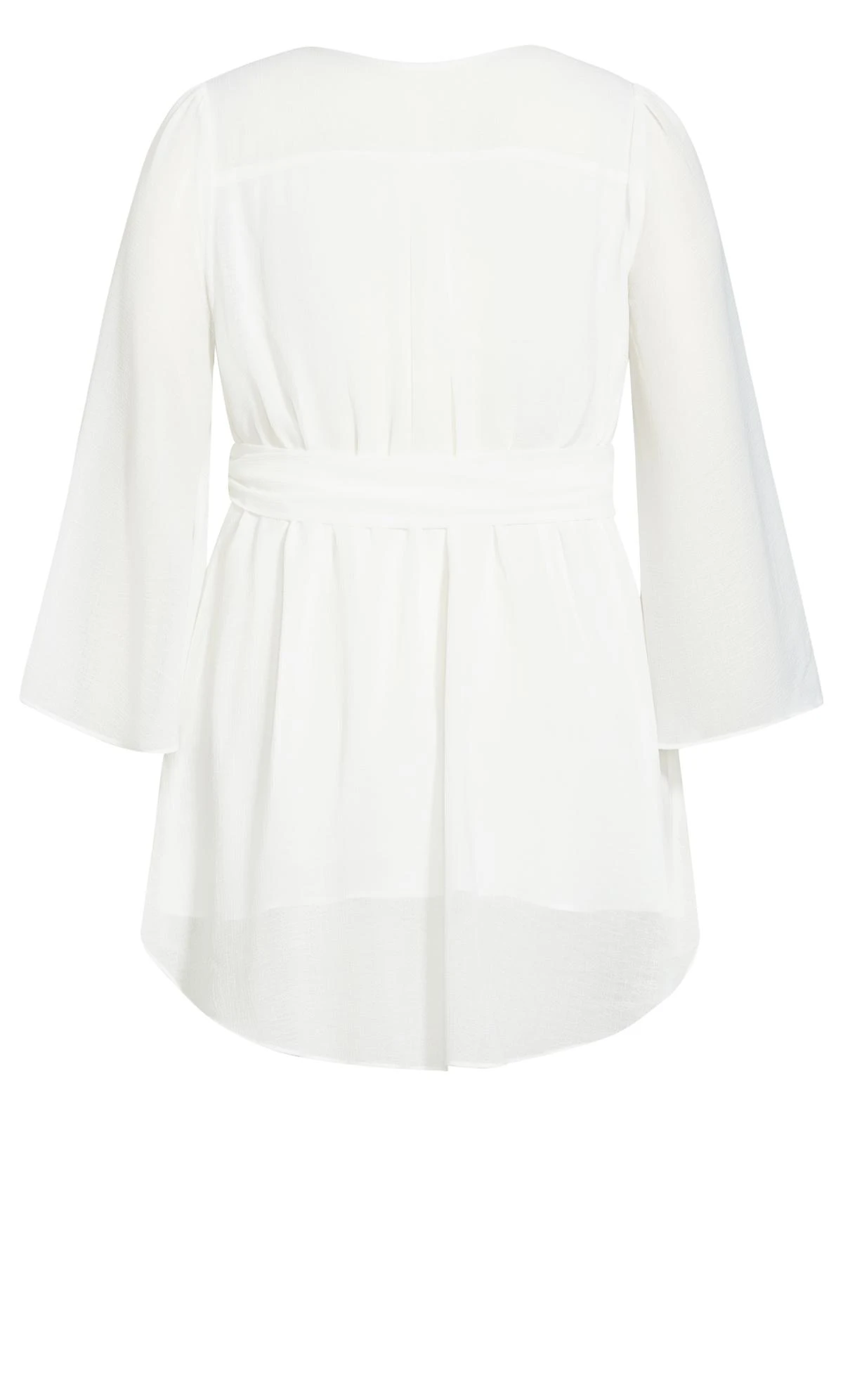 City Chic Cream Arya Top 6 City Chic Cream Arya Top - Image 6
