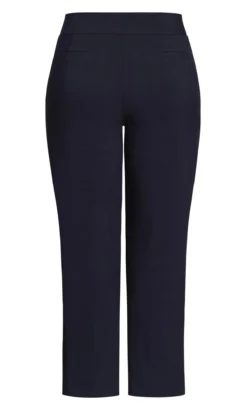 Avenue Navy Blue Super Stretch Straight Leg Trousers - Tall 13 Avenue Navy Blue Super Stretch Straight Leg Trousers - Tall -Bold Fit Store 2 0 203925classicnavy 107