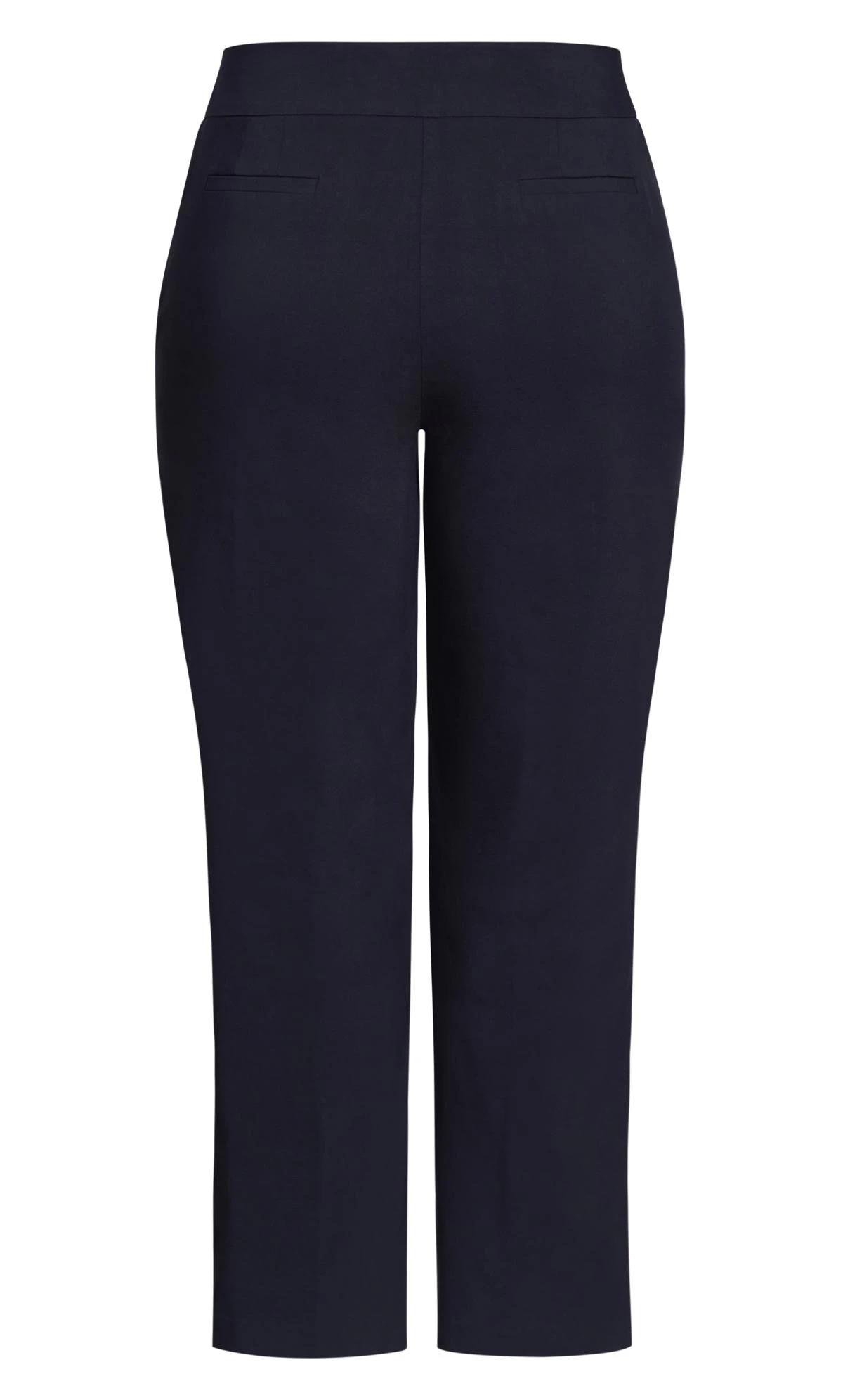Avenue Navy Blue Super Stretch Straight Leg Trousers - Tall 7 Avenue Navy Blue Super Stretch Straight Leg Trousers - Tall - Image 7