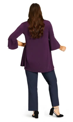 Avenue Blue Super Stretch Zip Trousers -Bold Fit Store 2 0 203925indigo 103