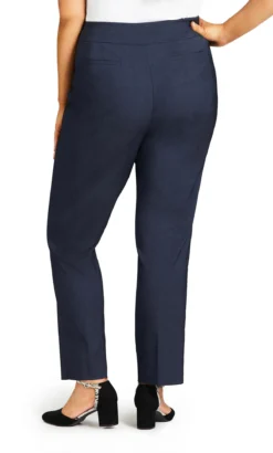 Avenue Blue Super Stretch Zip Trousers -Bold Fit Store 2 0 203925indigo 104