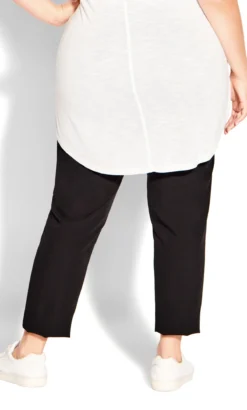 Evans Black Slim Fit Trousers -Bold Fit Store 2 1 211261black 6