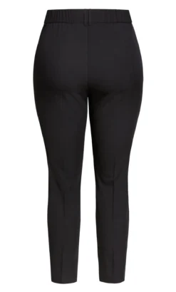 Evans Black Slim Fit Trousers -Bold Fit Store 2 1 211261black 8