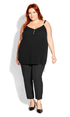 Evans Black Tapered Trousers -Bold Fit Store 2 1 211263black 23