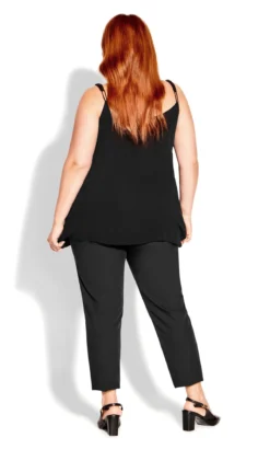 Evans Black Tapered Trousers -Bold Fit Store 2 1 211263black 24