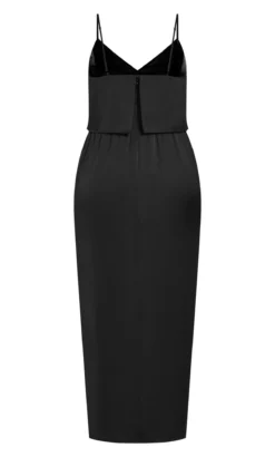 City Chic Black Baby Frill Dress 10 City Chic Black Baby Frill Dress -Bold Fit Store 2 1 211439black 5