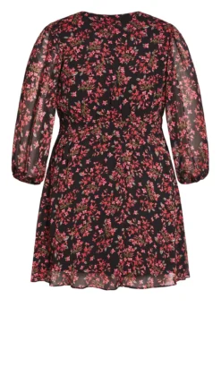 City Chic Black Pretty Jasmine Dress -Bold Fit Store 2 1 213024blkjasmine 5a