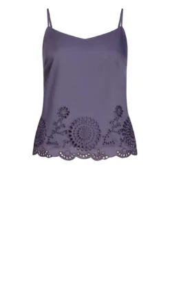 City Chic Lilac Purple Cami Top -Bold Fit Store 2 1 214689dustylilac 5