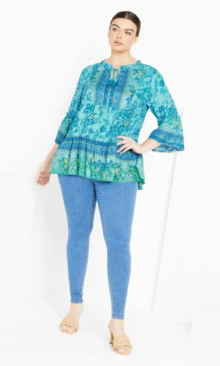 Avenue Blue Sea Change Top -Bold Fit Store 2 1 216554aquaseachange 3a