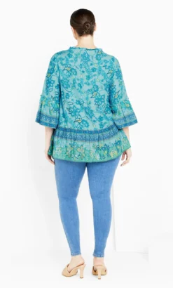 Avenue Blue Sea Change Top -Bold Fit Store 2 1 216554aquaseachange 4a