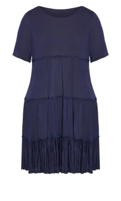 Avenue Navy Crush Midi Dress -Bold Fit Store 2 1 216572navy 14